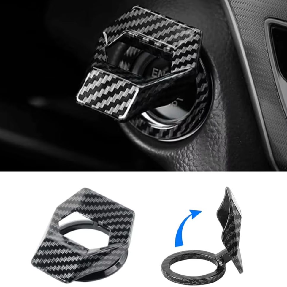 Interior Design Texture - 新しい 1PC 車のエンジンワンキースタートストップスイッチボタン保護カバーアンチスクラッチ車のインテリアデザイン車の製品アクセサリー