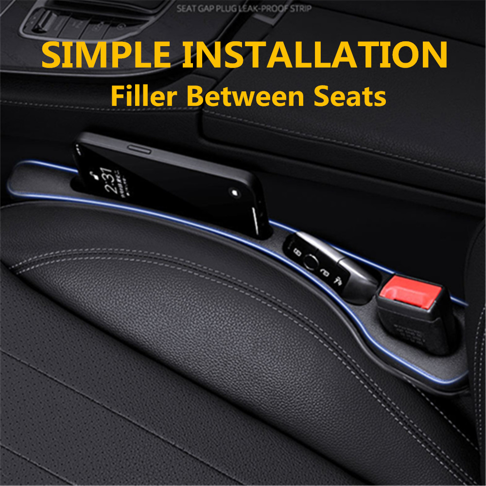 Interior Design Application - 2X 車のシート隙間埋め具 シート間の隙間用インテリア装飾アクセサリー BMW E46 E90