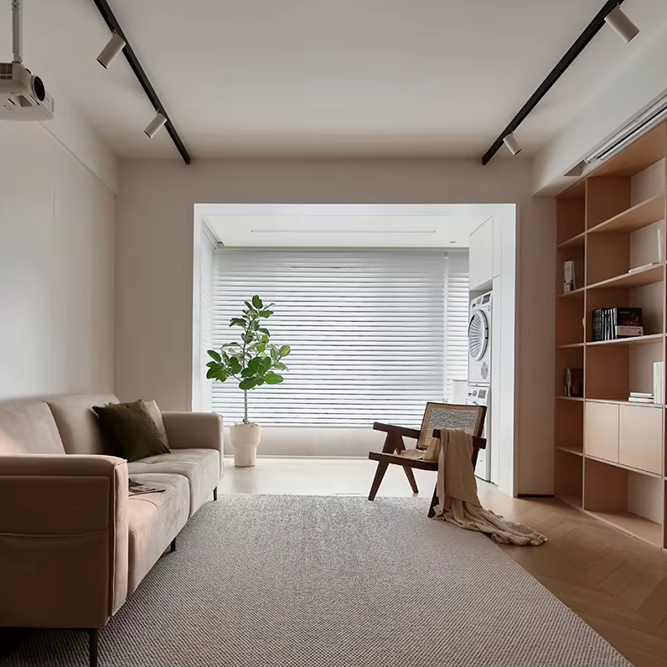 Interior Design Ideas - サンハイ和風インテリアデザイン木製3Dレンダリング住宅建築図面マスタープラン草案温かい家高度なアイデア