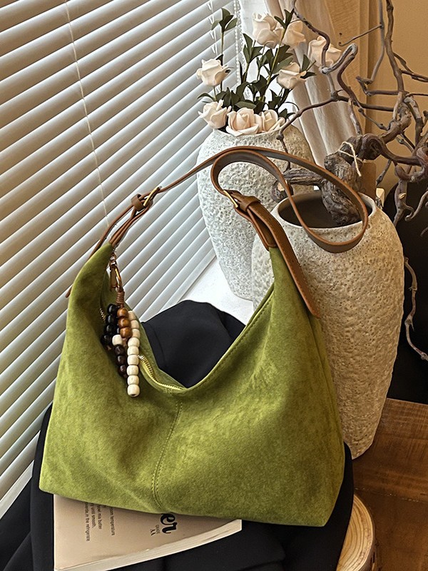 Interior Design Elegant - ヴィンテージベルベットバッグ（女性用）、2026年新作、ユニークデザインのクロスボディバッグ、エレガントでカジュアルな通勤用ショルダーバッグ