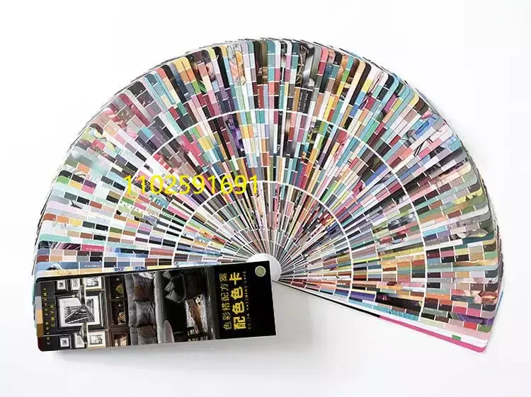 Interior Design Ideas - 新しいカラーマッチングスキーム カラーカード印刷 ペイントペイントグラフィック インテリアデザイン広告 ホームカラーマッチング