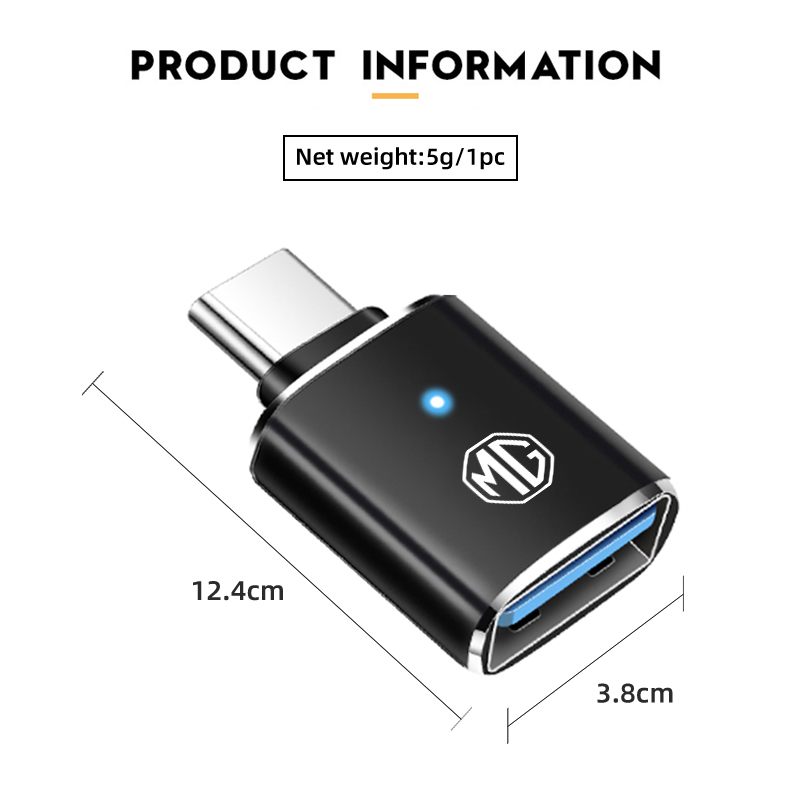 車載LEDタイプC-USB 3.0アダプターケーブルコンバー - Interior Design Application のレビューと価格