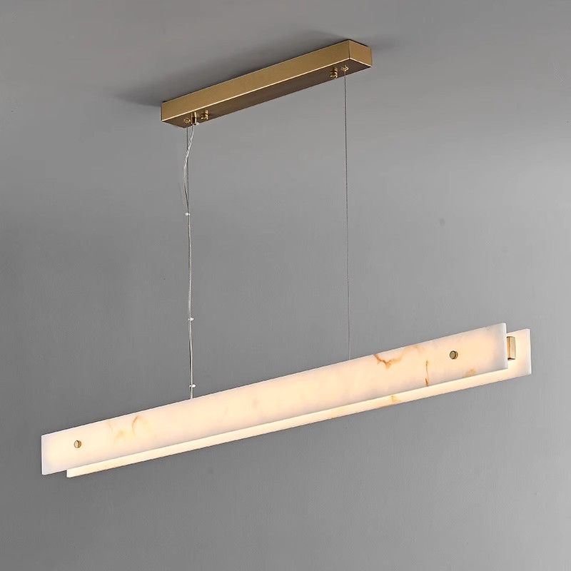 ポストモダン大理石ロングペンダントライト装飾ダイニングテーブ - Interior Design Kitchen Modern のレビューと価格