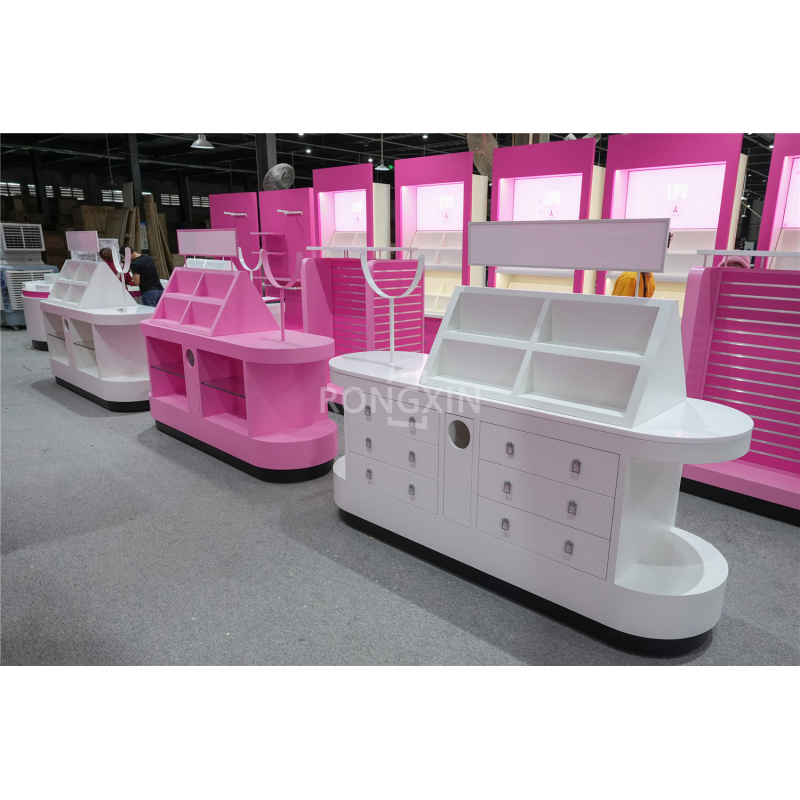 カスタムメイクアップショップカウンター棚スタンド店舗什器カス - Interior Design Ideas のレビューと価格