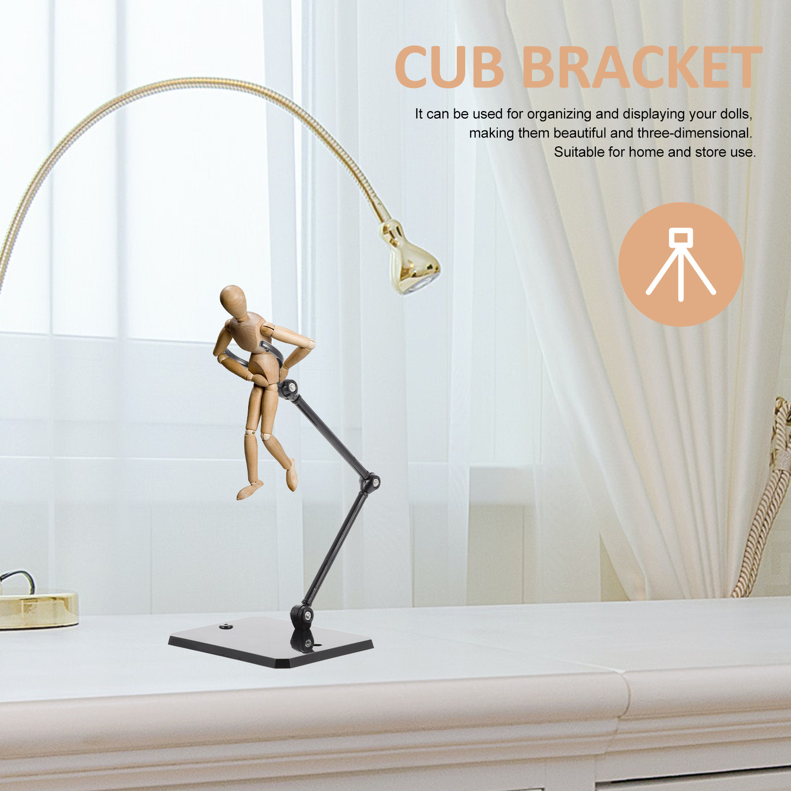 2個セット 調節可能なアクションフィギュアスタンド 2.2c - Interior Design House のレビューと価格