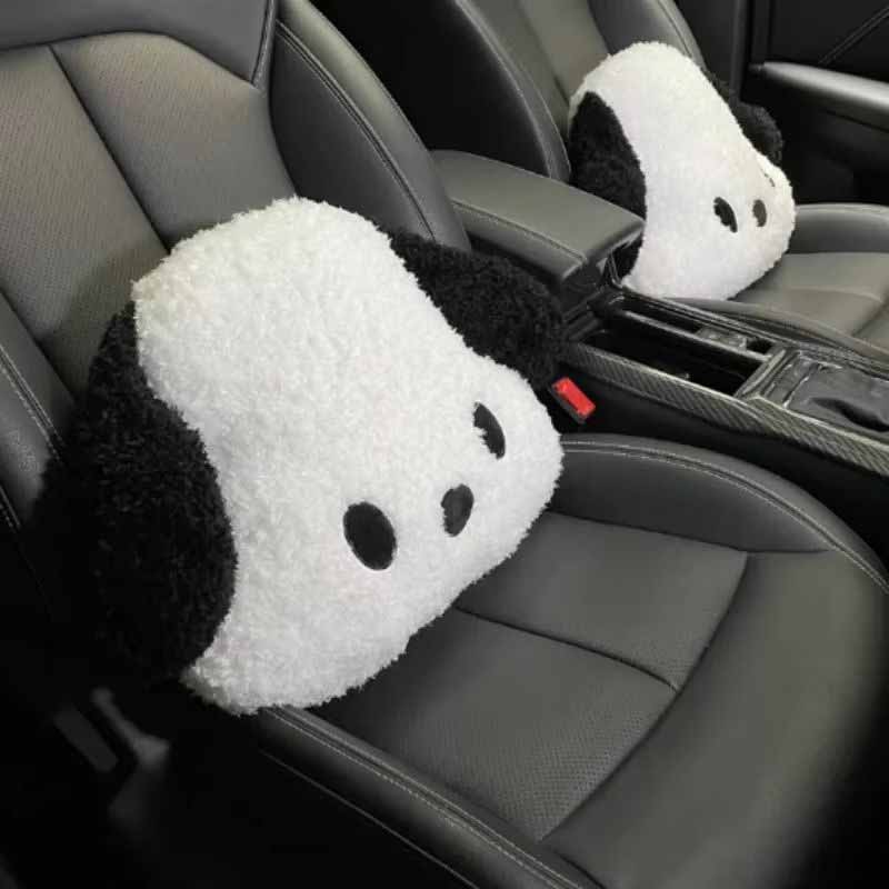 漫画の車のぬいぐるみ腰枕ヘッドレスト固定弾性バンド脊椎を落ち - Interior Design Texture のレビューと価格