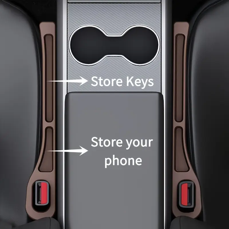 カーシート隙間プラグ、車内装飾品、車用クリップ収納ボックス、 - Interior Design Application のレビューと価格