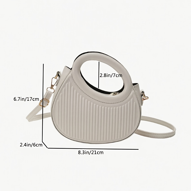 シックなストライプデザインの女性用クロスボディバッグエレガン - Interior Design Elegant のレビューと価格