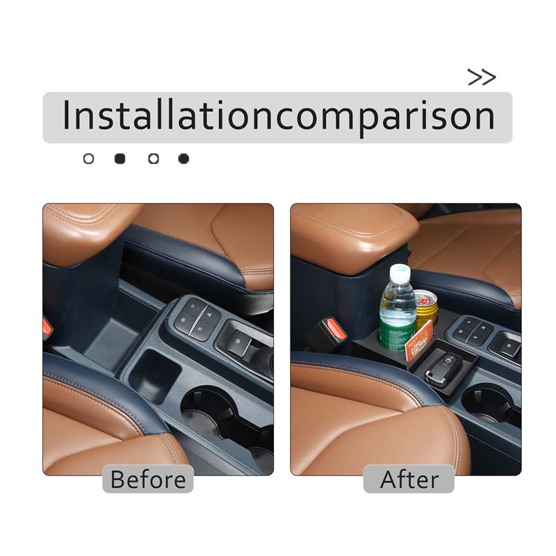 カーセンターコンソール収納ボックスカップホルダーオーガナイザ - Interior Design Application のレビューと価格