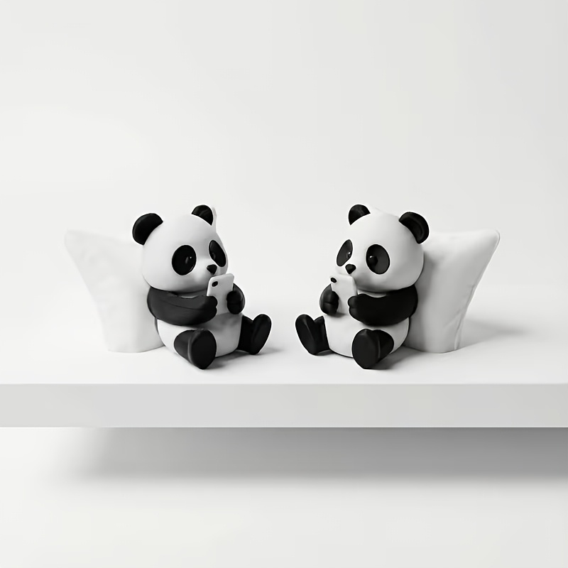 収集価値のあるパンダの置物、スタイリッシュな彫刻デザイン、家 - Interior Design Ideas のレビューと価格