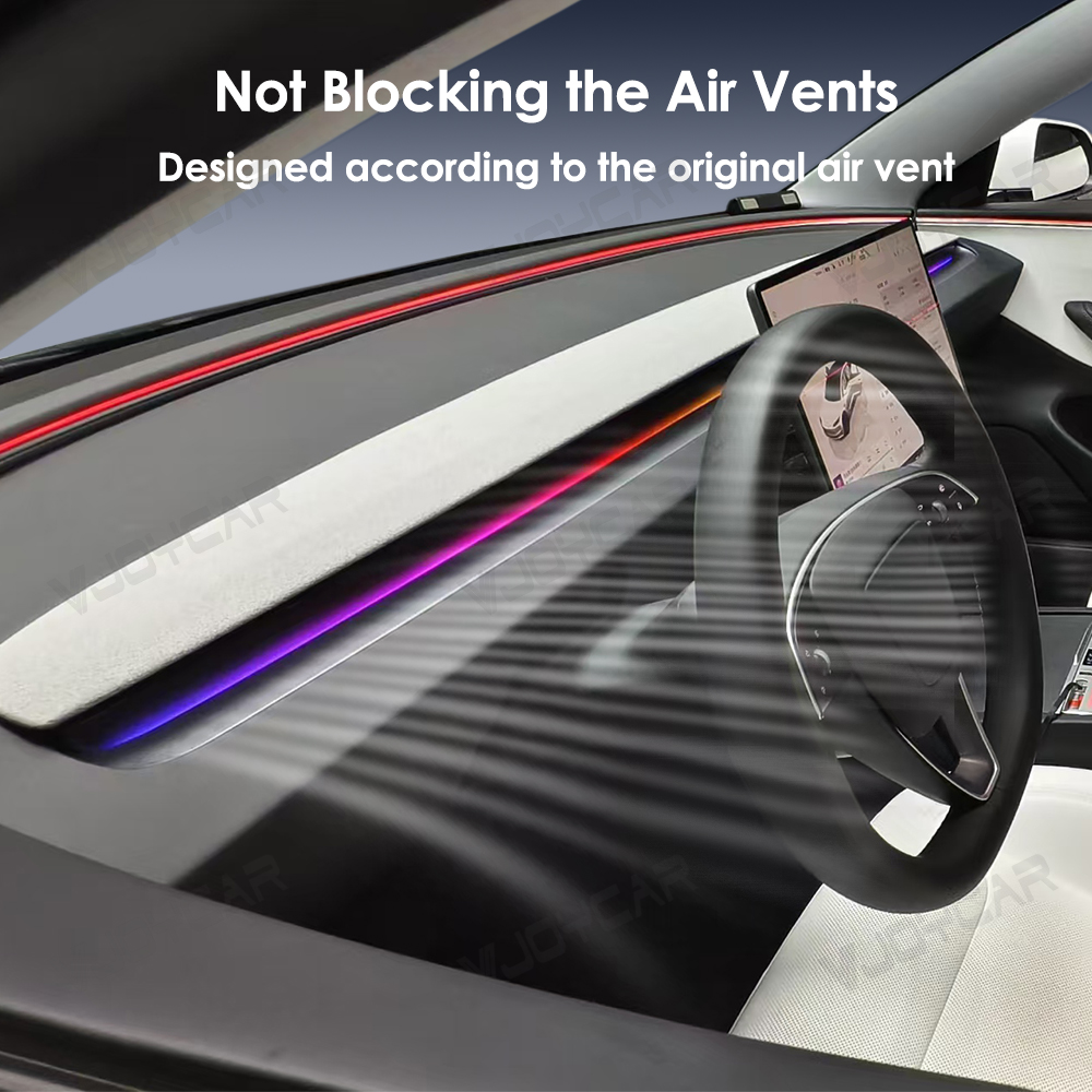 Vjoycar エアアウトレット雰囲気照明キット テスラ新型 - Interior Design Texture のレビューと価格