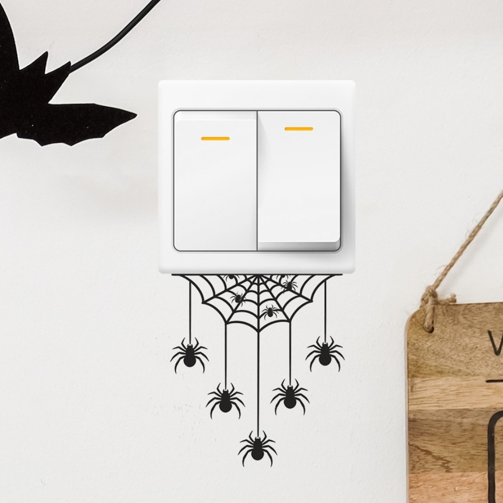 ハロウィン ウェブ ウォール デカール リビングルーム 寝室 - Interior Design Web Free のレビューと価格