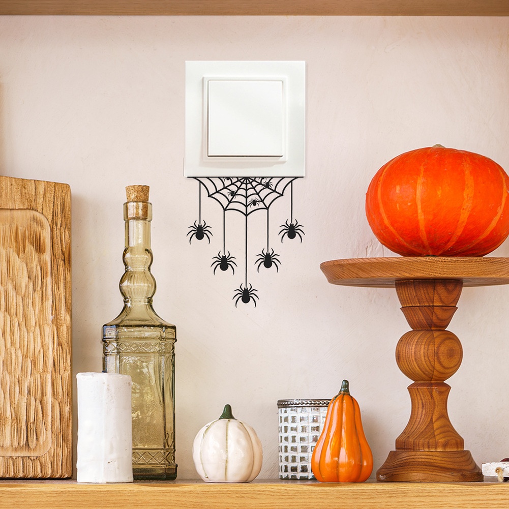 ハロウィン ウェブ ウォール デカール リビングルーム 寝室 - Interior Design Web Free のレビューと価格
