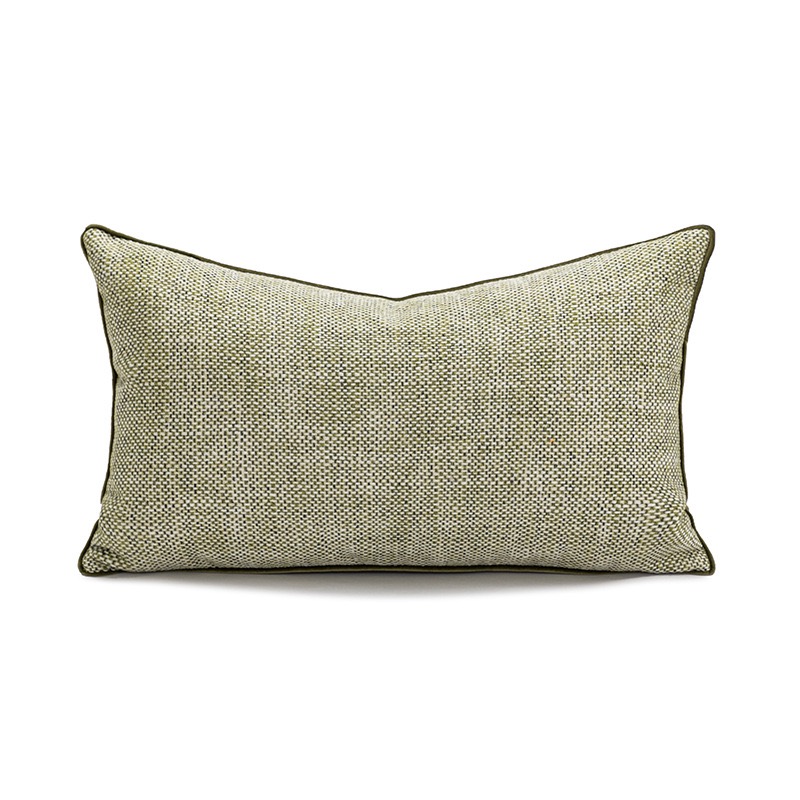 現代的な家の装飾用ナチュラルグリーントーン枕カバー、テクスチ - Textured Throw Natural のレビューと価格