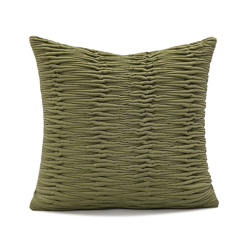 現代的な家の装飾用ナチュラルグリーントーン枕カバー、テクスチ - Textured Throw Natural のレビューと価格